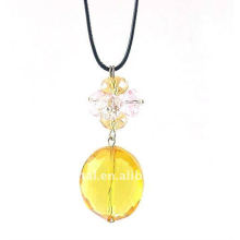 Fashionable new design necklace with crystal beads